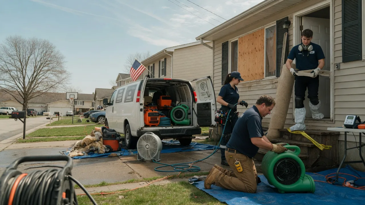 Water Damage Restoration in Kempton, IL near me